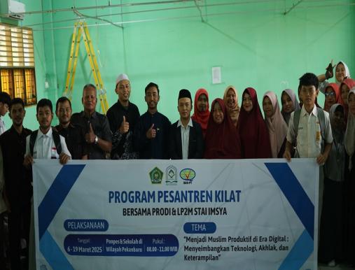 SMK Hasanah Pekanbaru Gelar Serangkaian Kegiatan Keagamaan Selama Bulan Ramadan 1446 H